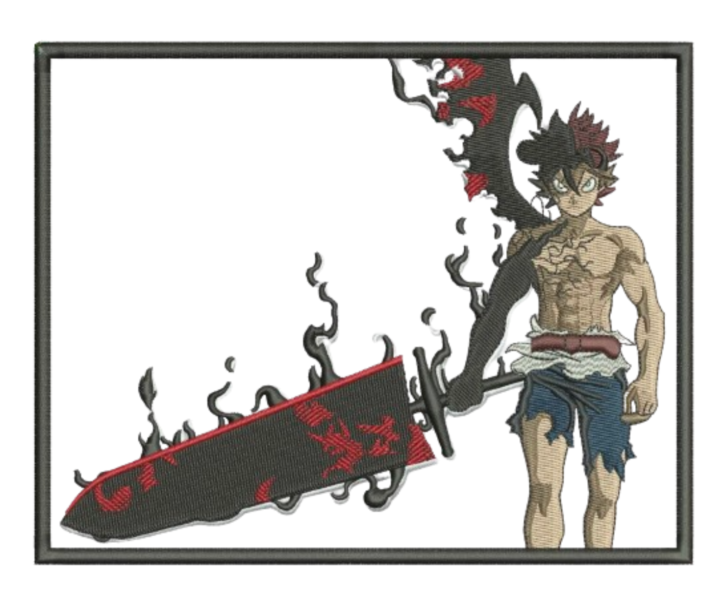 Black Asta Awakening Tricou - Black Clover
