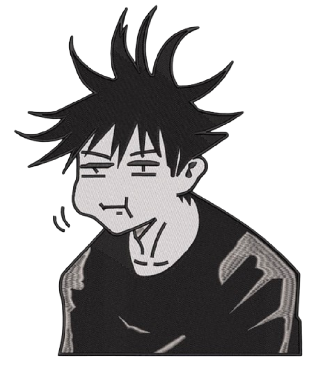 Megumi Poker Face Bluza - Jujutsu Kaisen