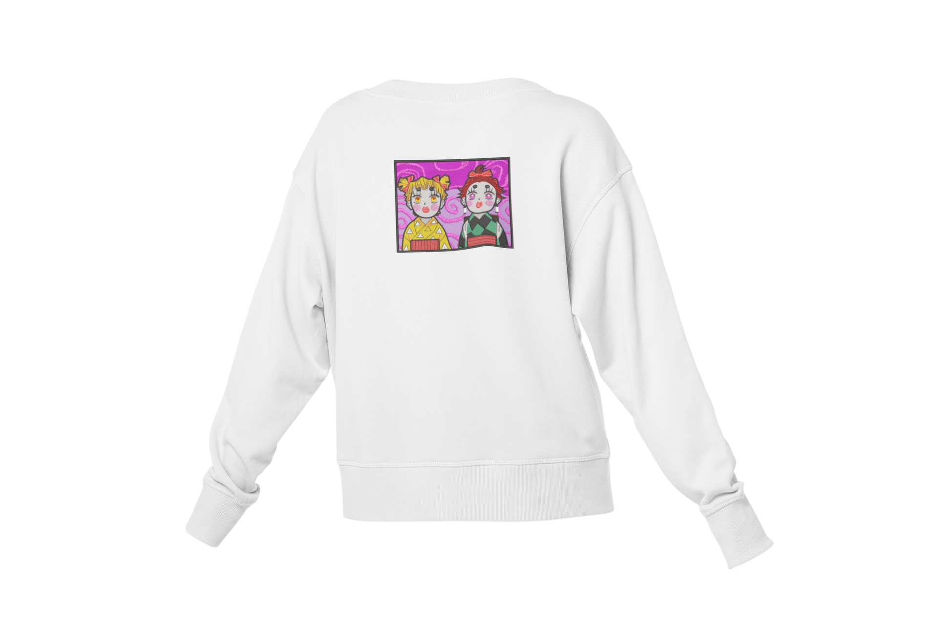 Tanjiro & Zenitsu with Make-up Bluza - Demon Slayer