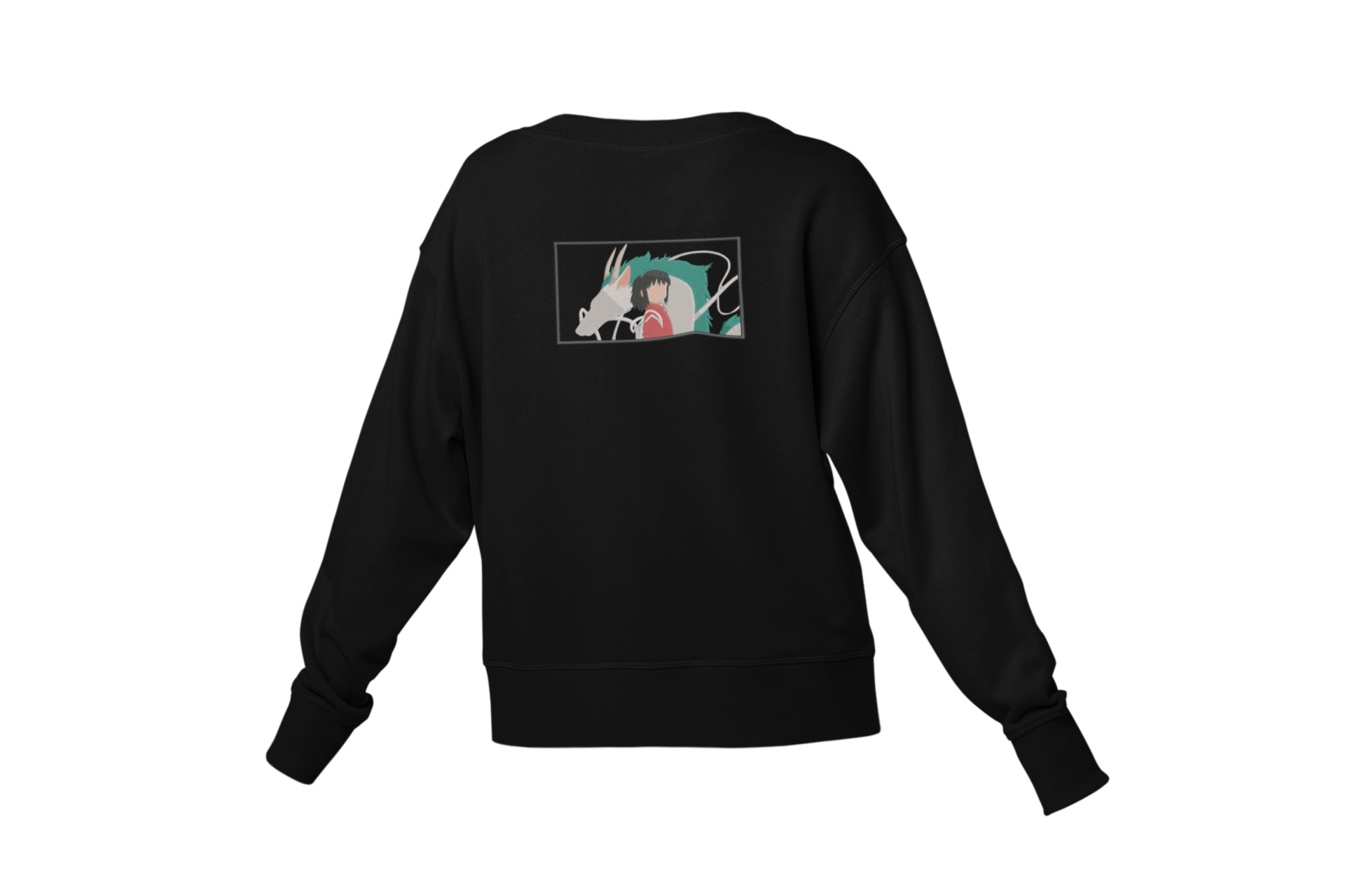 Chihiro & Haku Minimal Spirited Away Bluza - Studio Ghibli