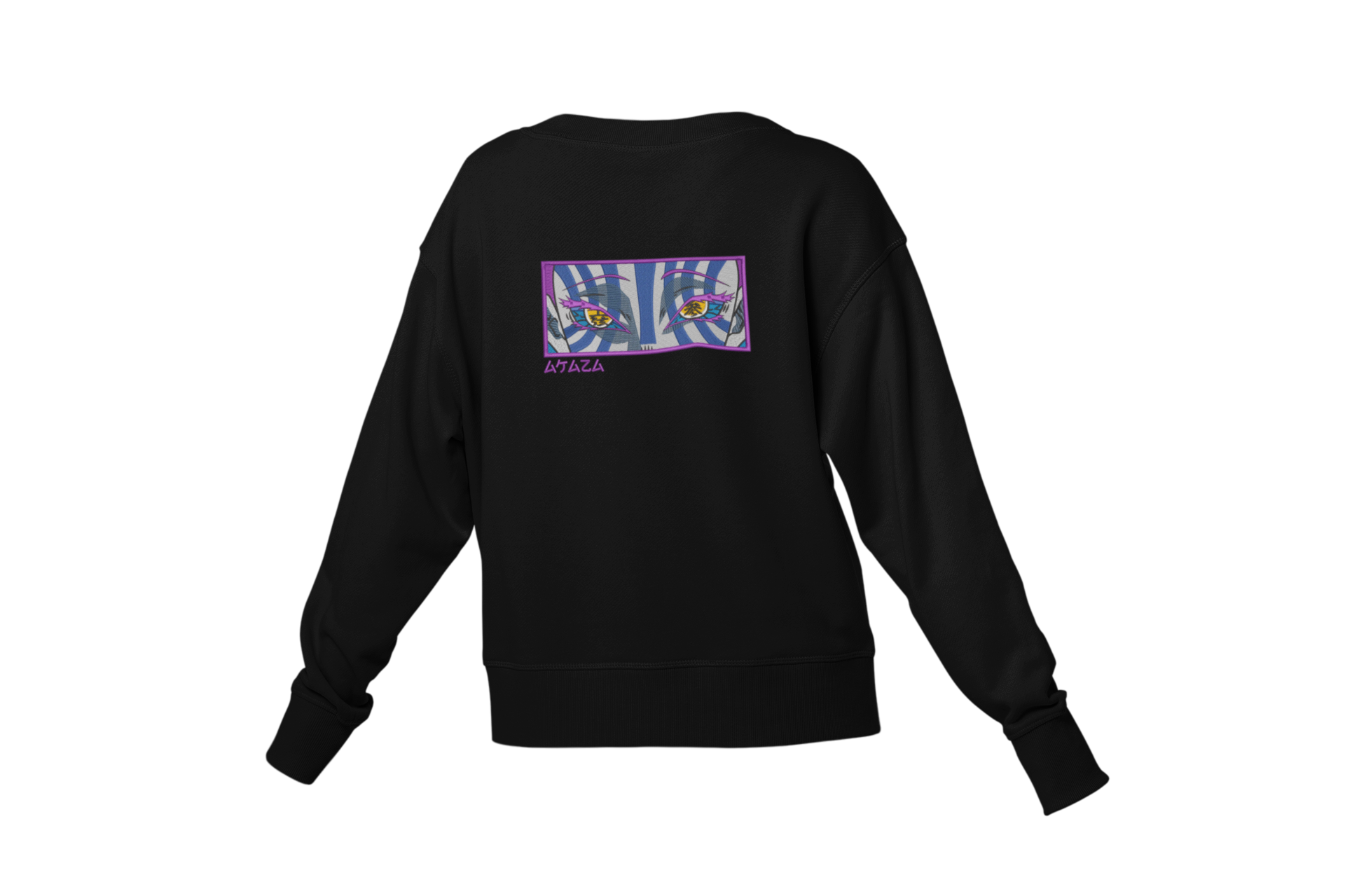 Akaza Eyes & Writing Bluza - Demon Slayer