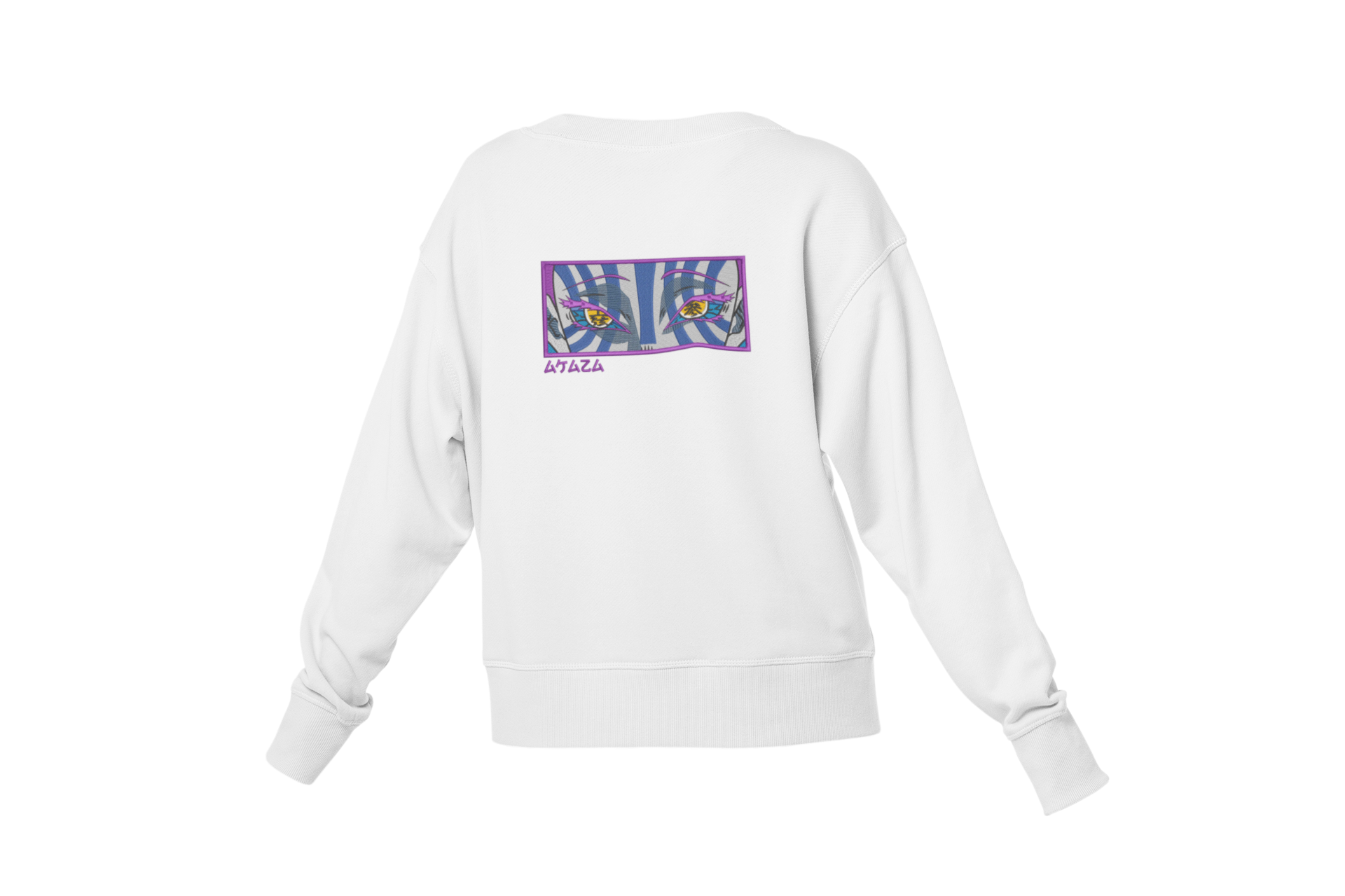 Akaza Eyes & Writing Bluza - Demon Slayer