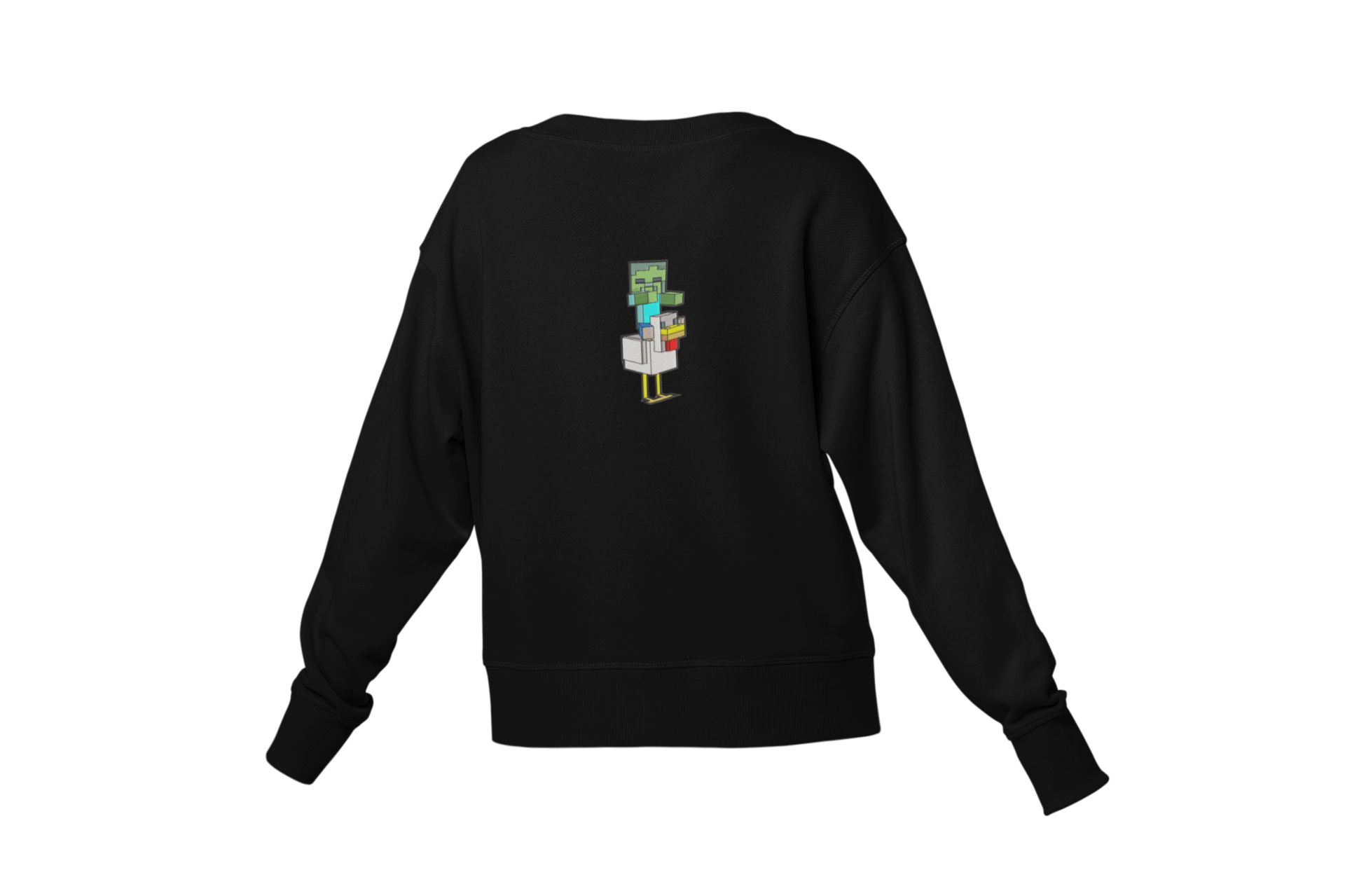 Baby Zombie riding a Chicken Bluza - Minecraft