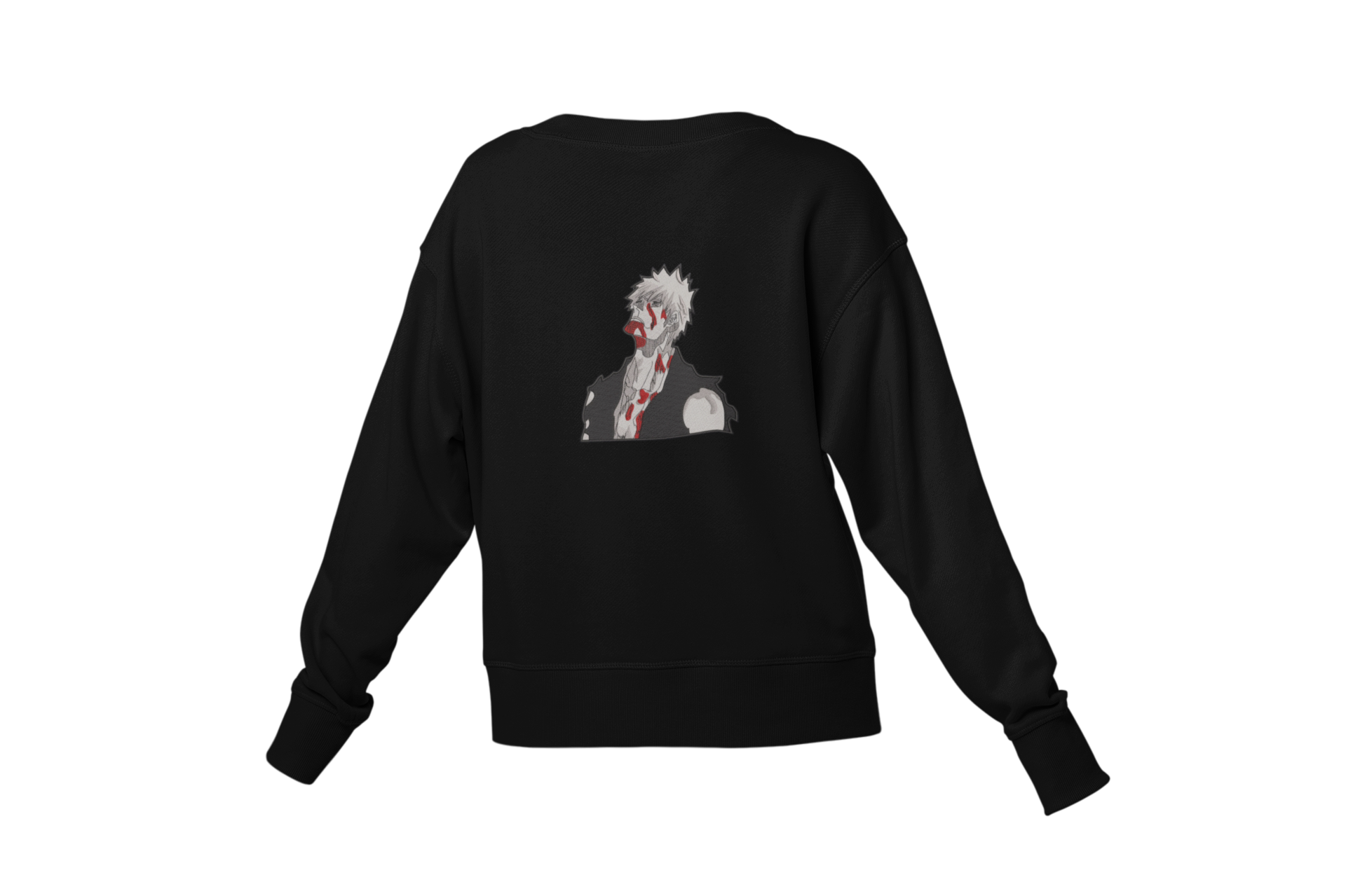 Ichigo Black and White Bleeding Bluza - Bleach