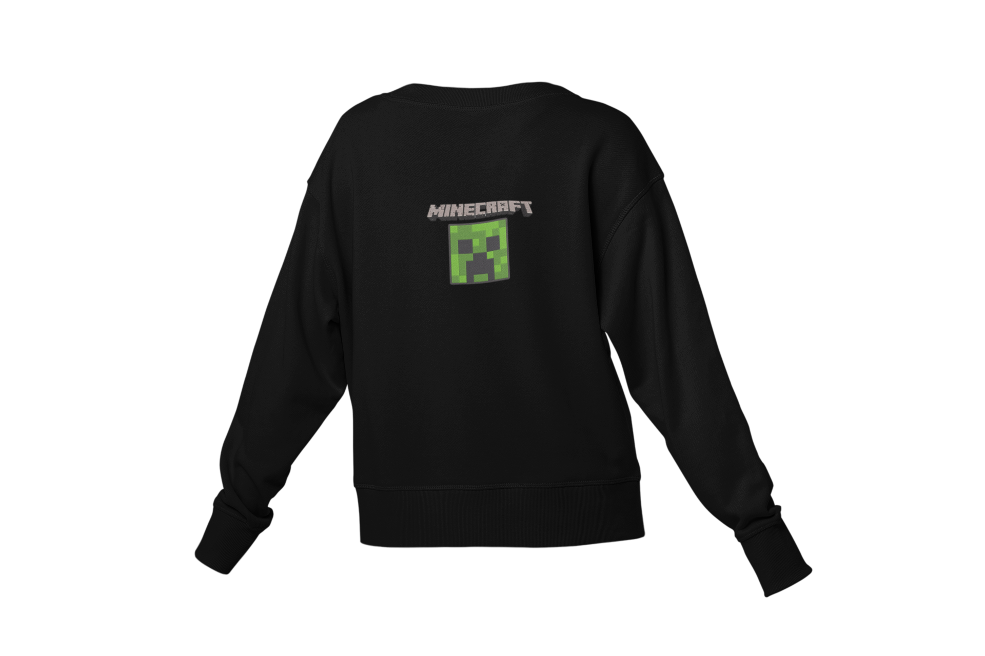 Creeper & Minecraft Logo Bluza - Minecraft