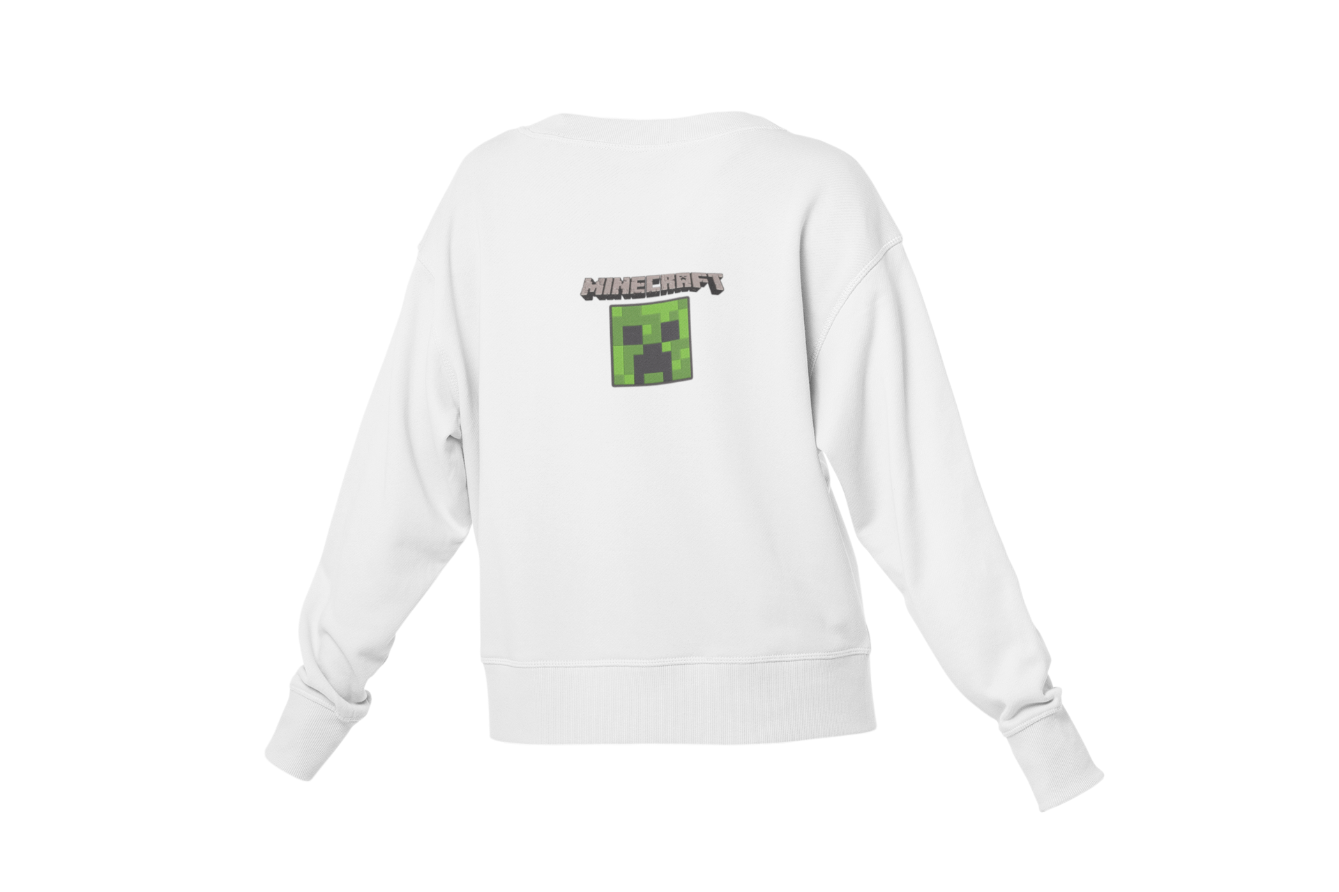 Creeper & Minecraft Logo Bluza - Minecraft