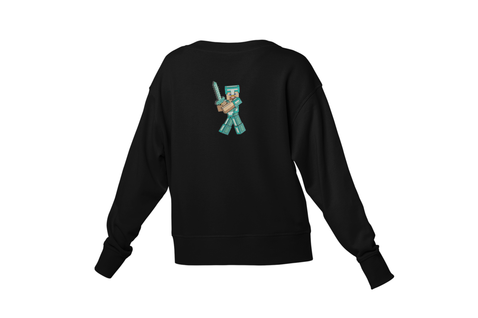 Diamond Armor & Sword Steve Bluza - Minecraft