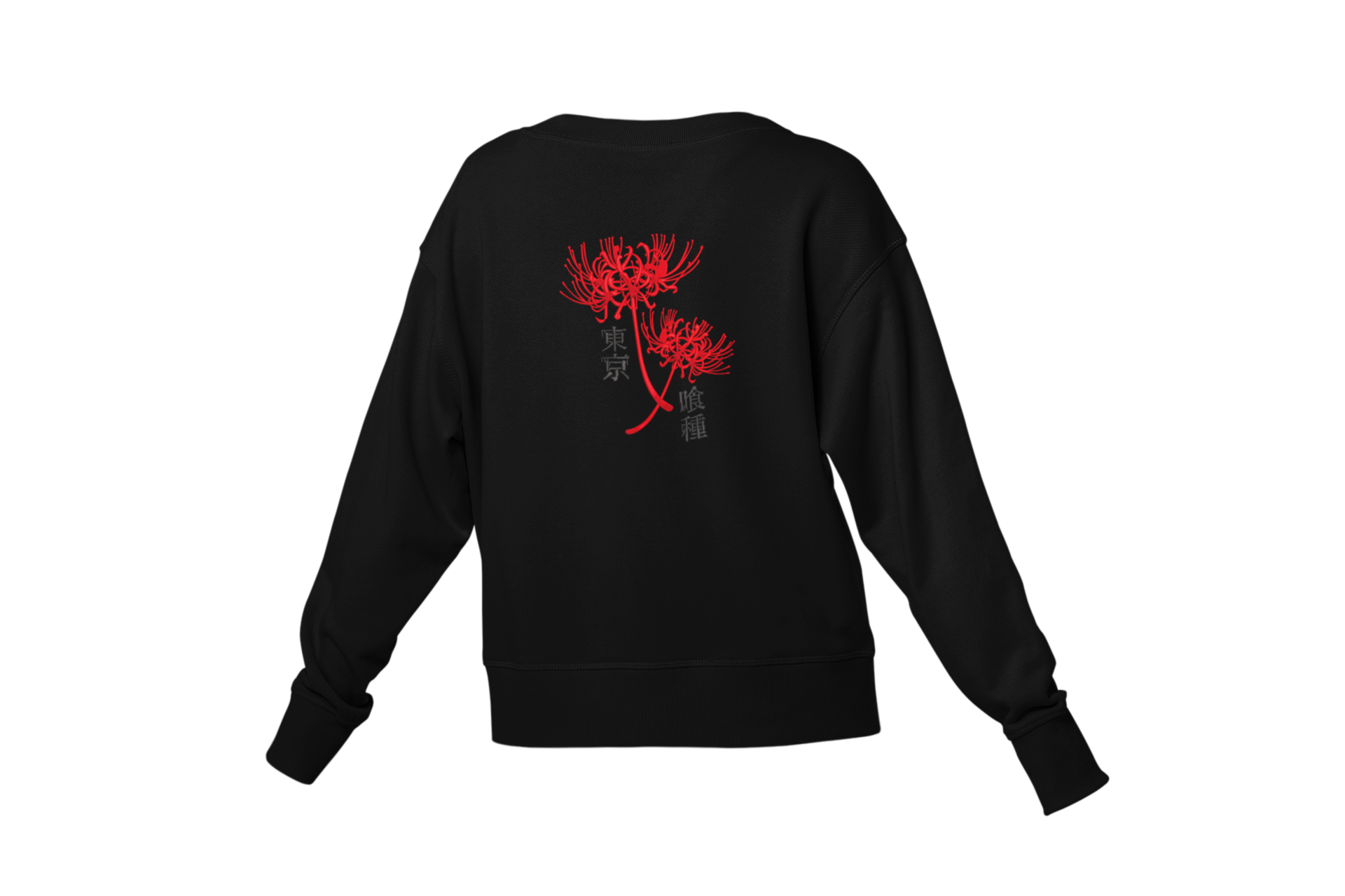 Red Spider Lilies & Writing Bluza - Tokyo Ghoul