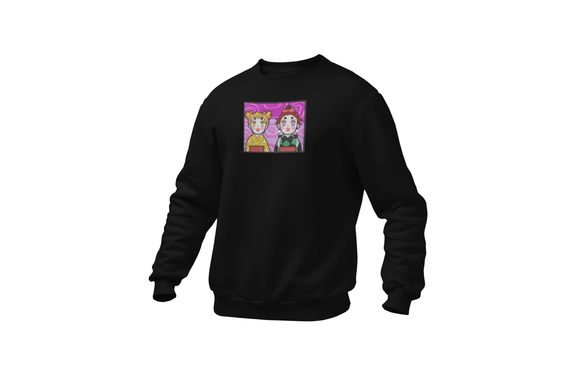 Tanjiro & Zenitsu with Make-up Bluza - Demon Slayer