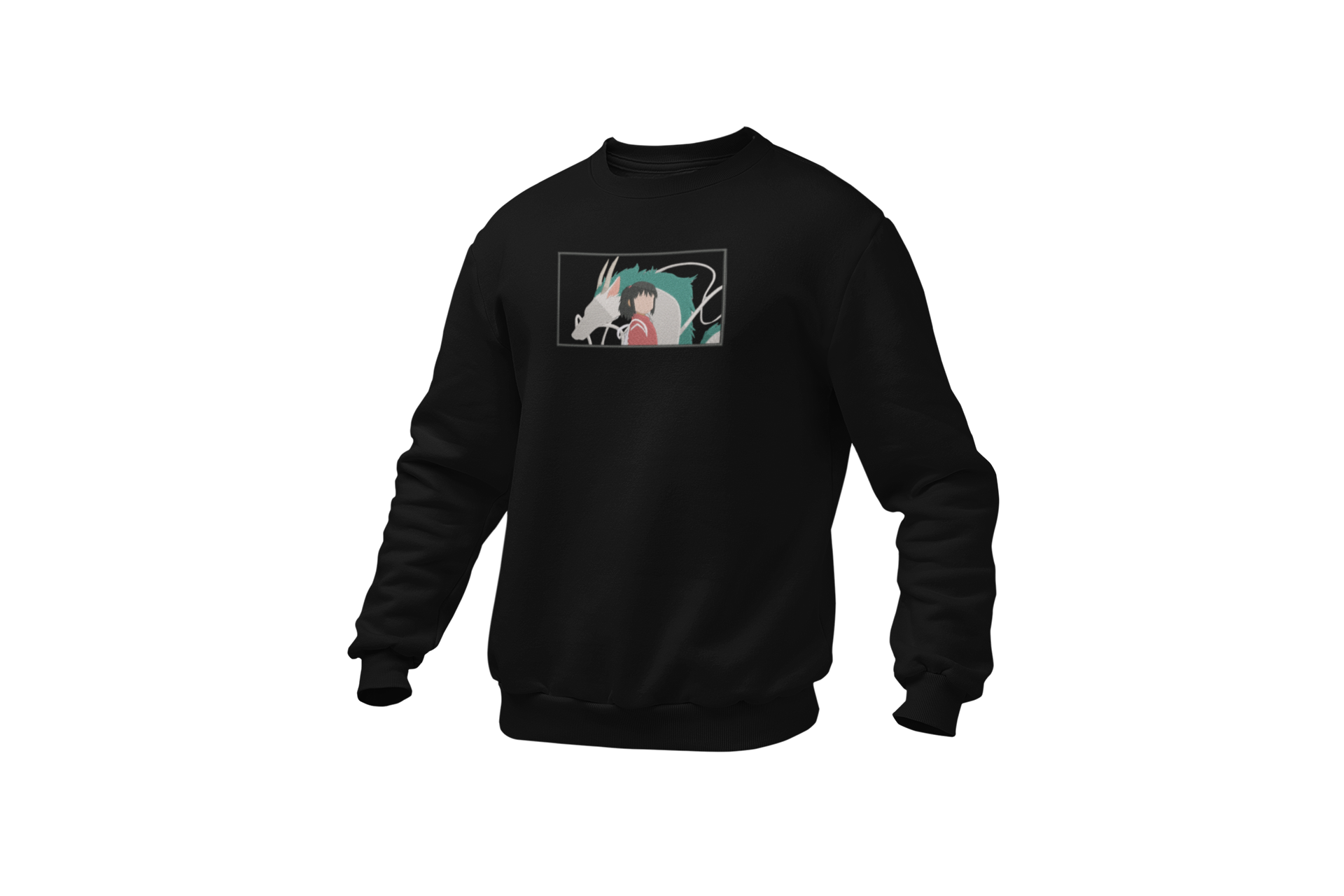 Chihiro & Haku Minimal Spirited Away Bluza - Studio Ghibli