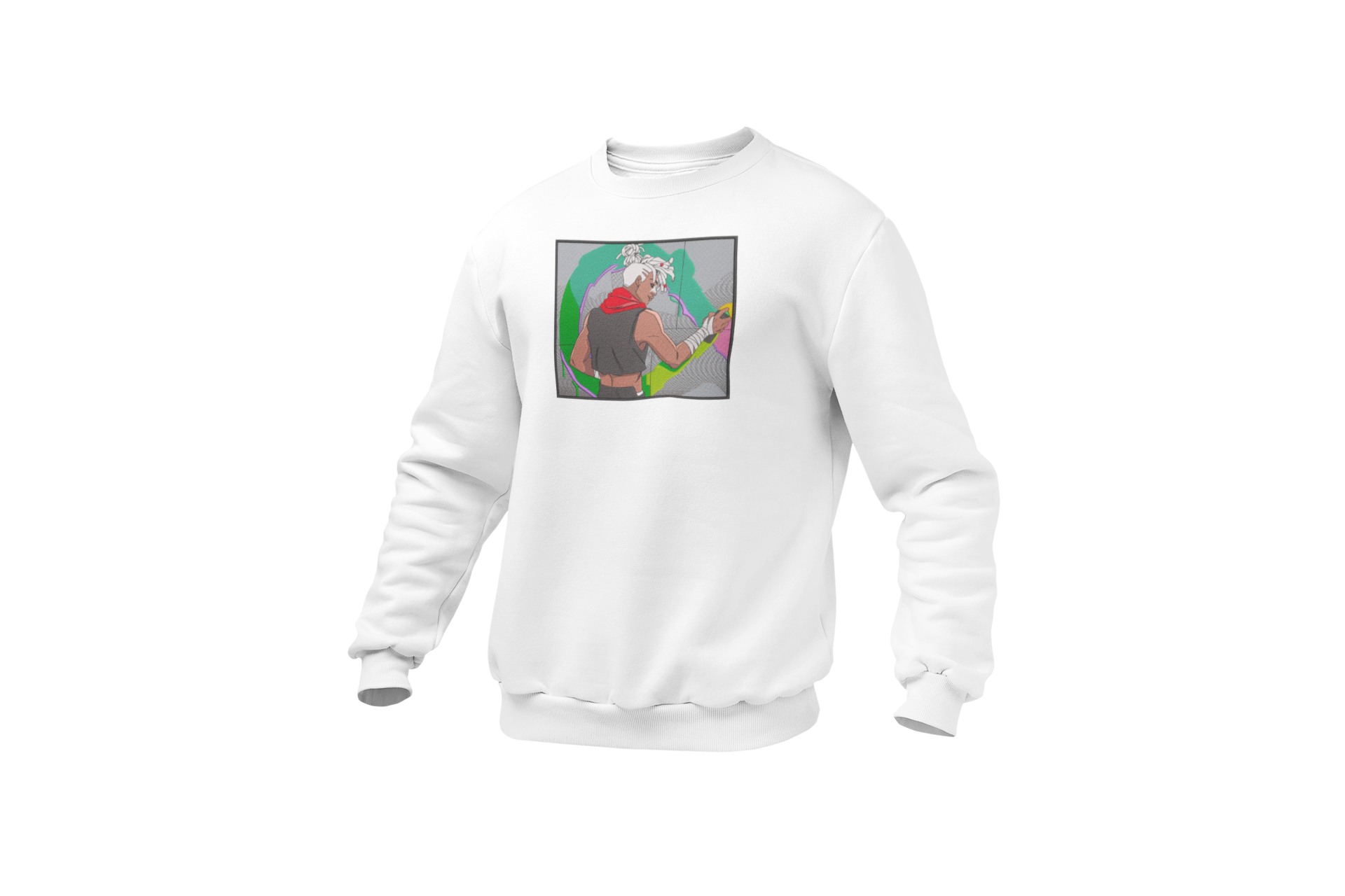 Ekko Graffiti Bluza - League of Legends