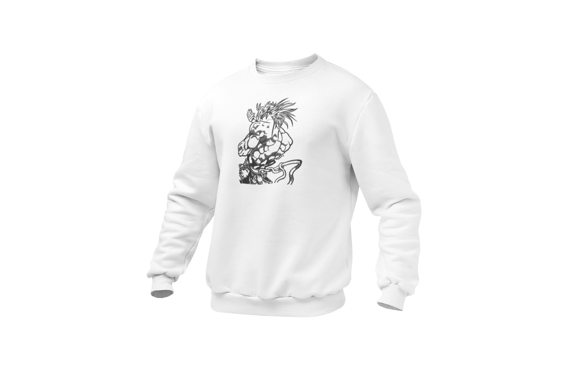 Dio Pose Outline Bluza - Jojo's Bizzare Adventure