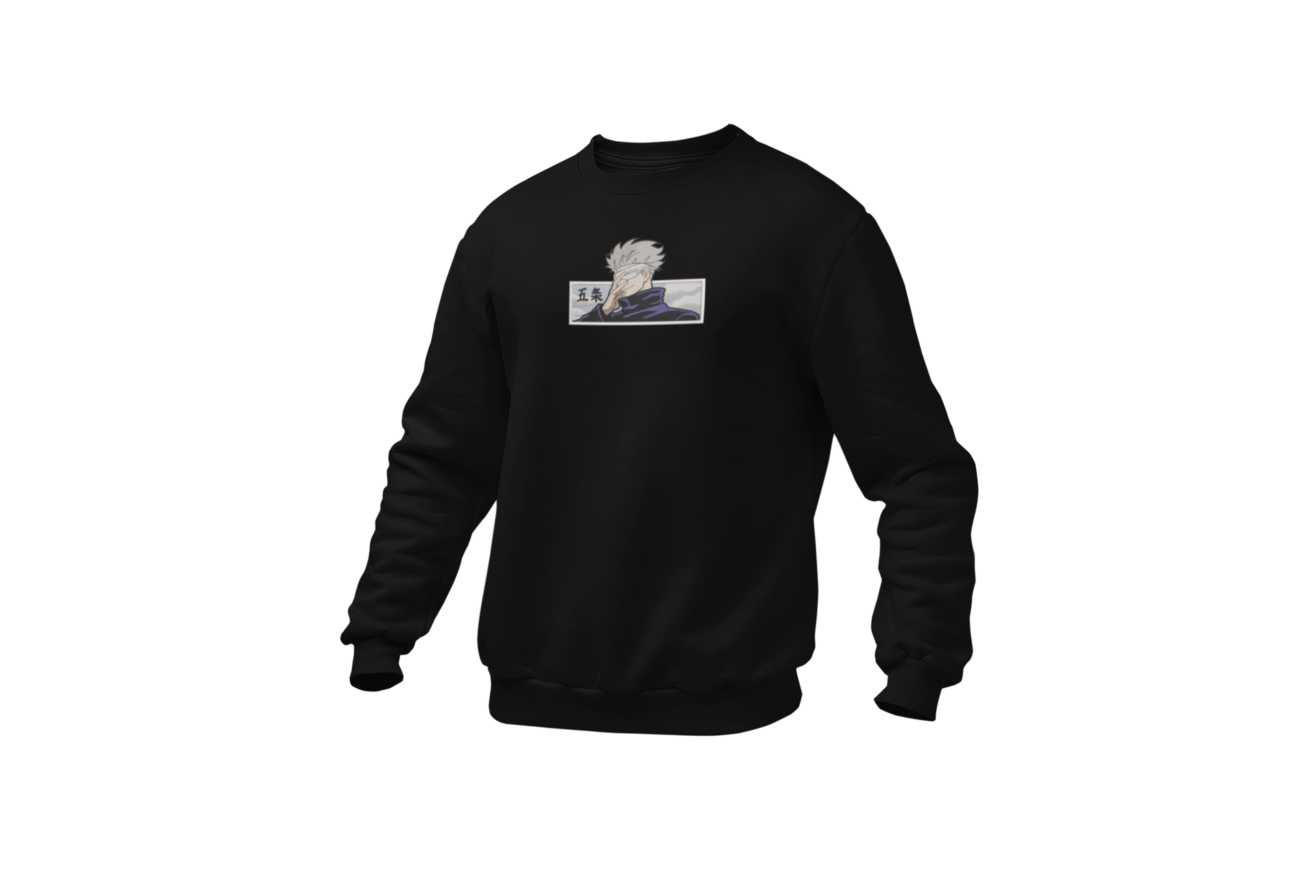 Satoru Gojo White Blindfold Bluza - Jujutsu Kaisen