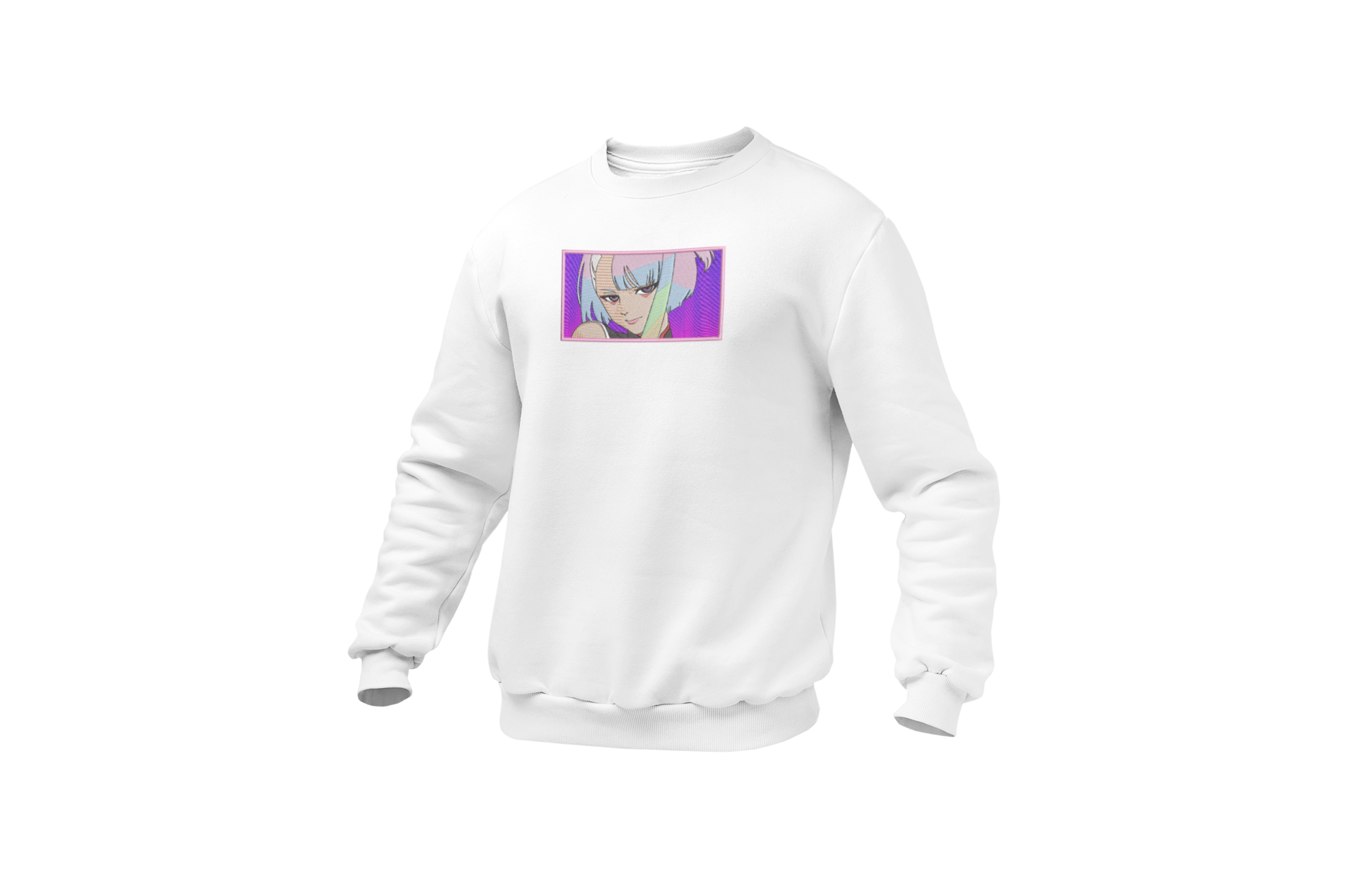 Lucy Smiling Bluza - Cyberpunk Edgerunners