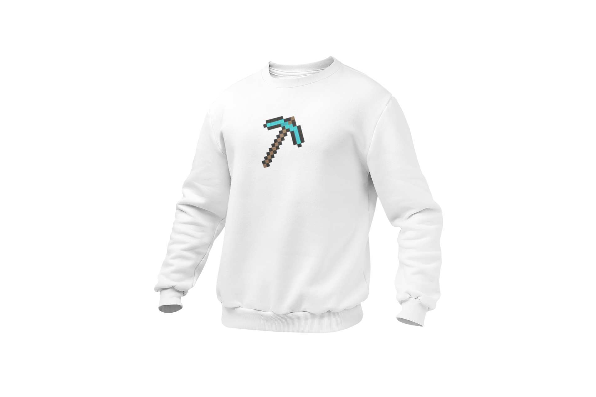 Diamond Pickaxe Bluza - Minecraft