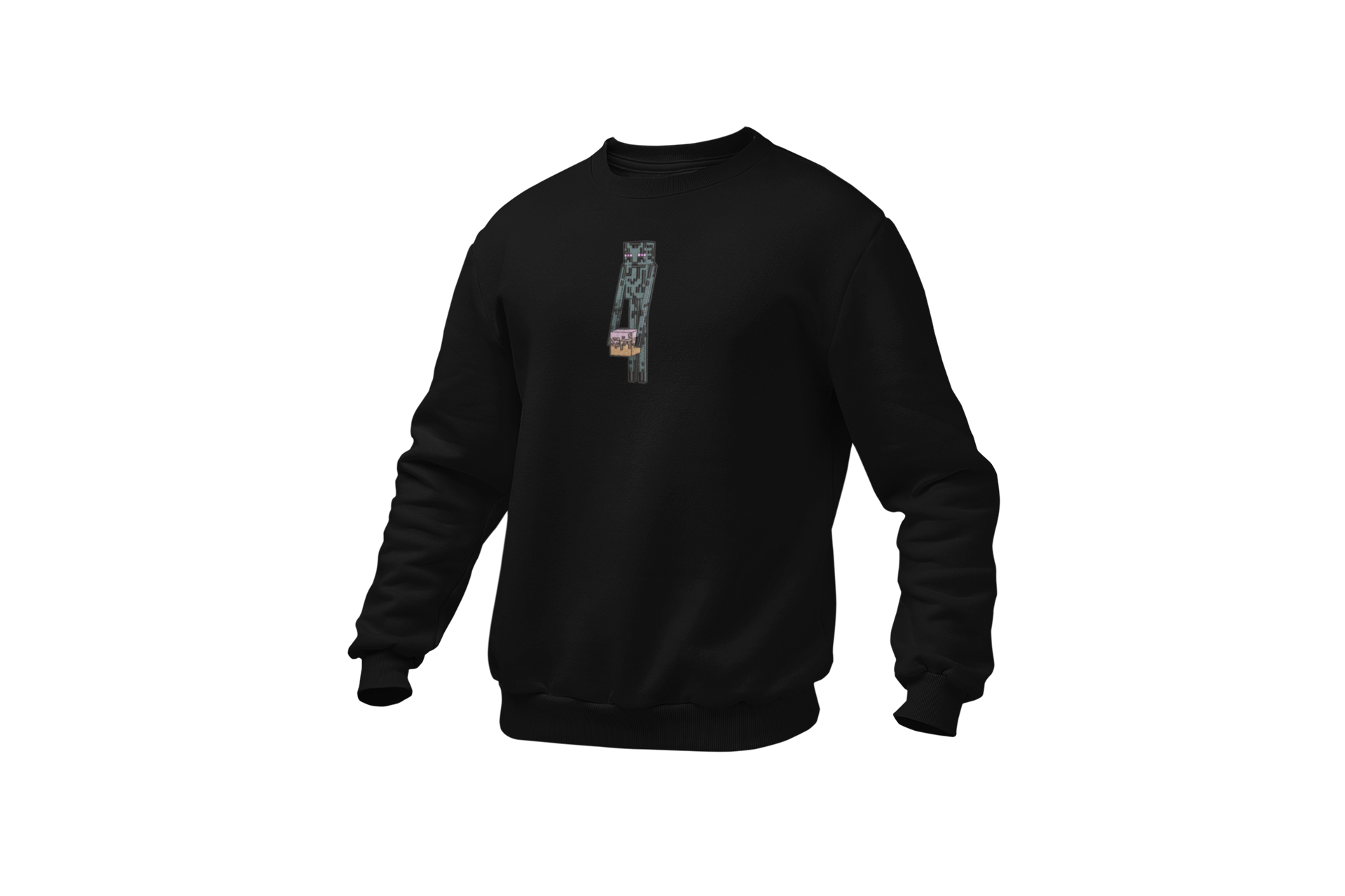 Enderman holding a Block Bluza - Minecraft