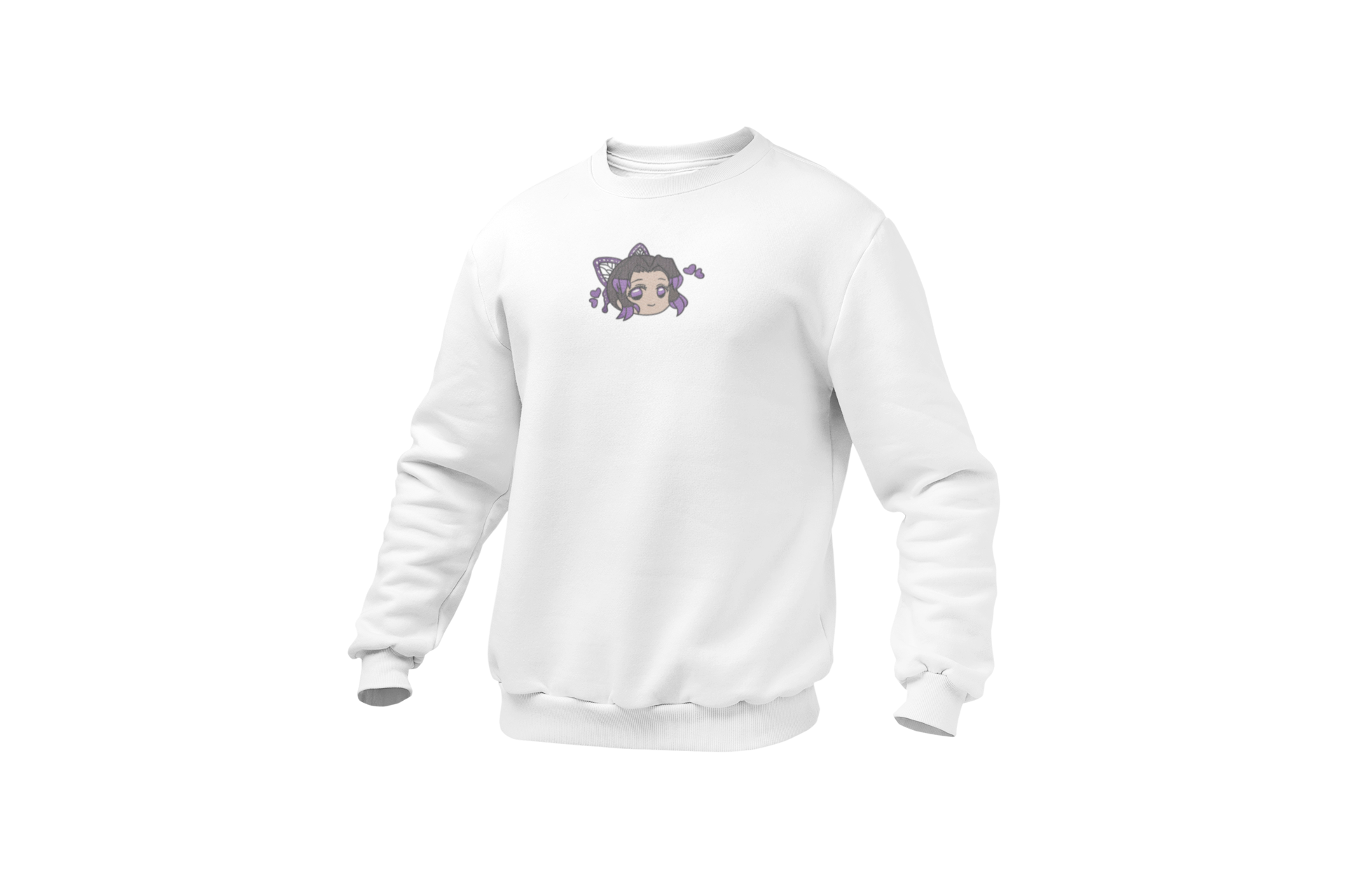 Shinobu Chibi Head Bluza - Demon Slayer