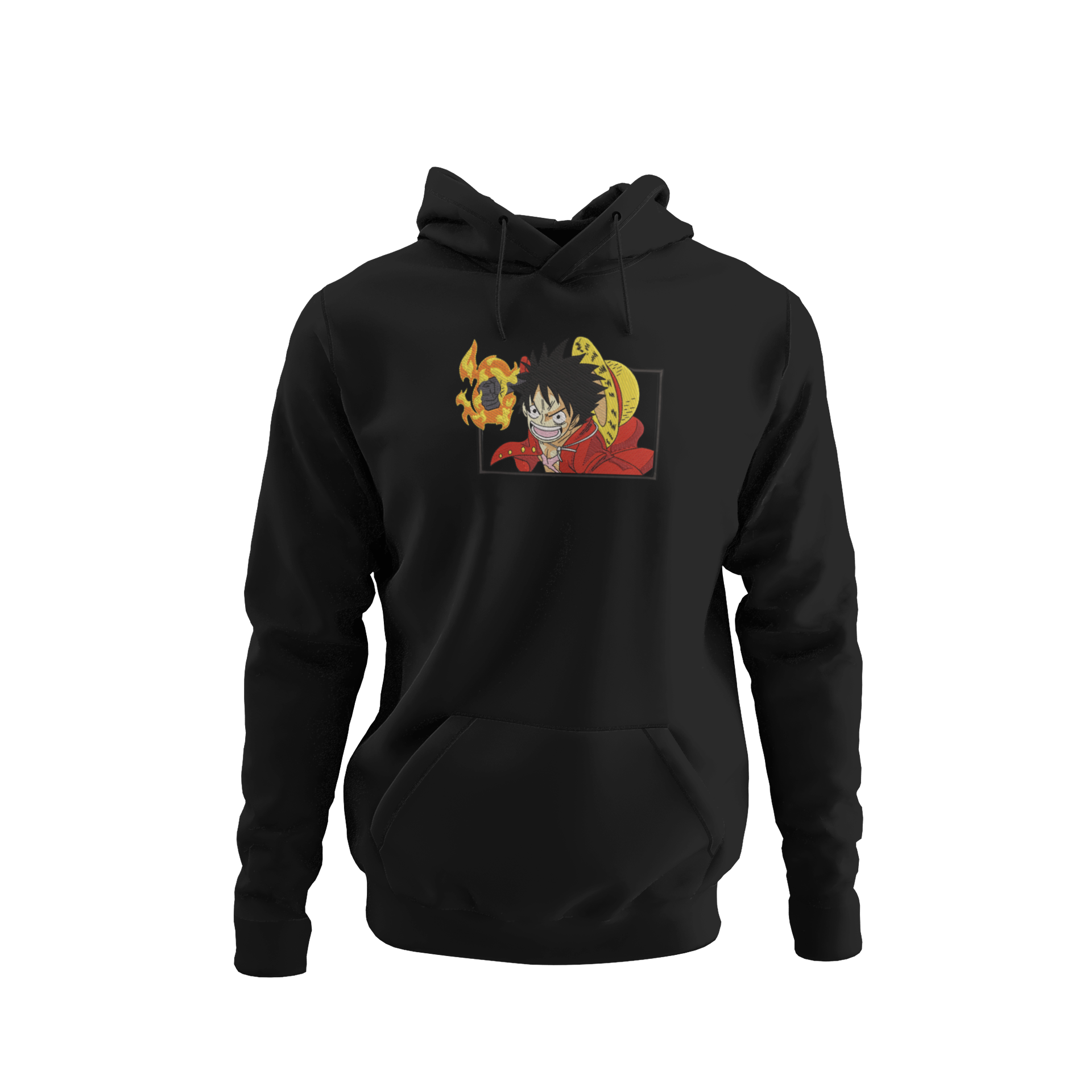Luffy Red Hawk Hanorac - One Piece