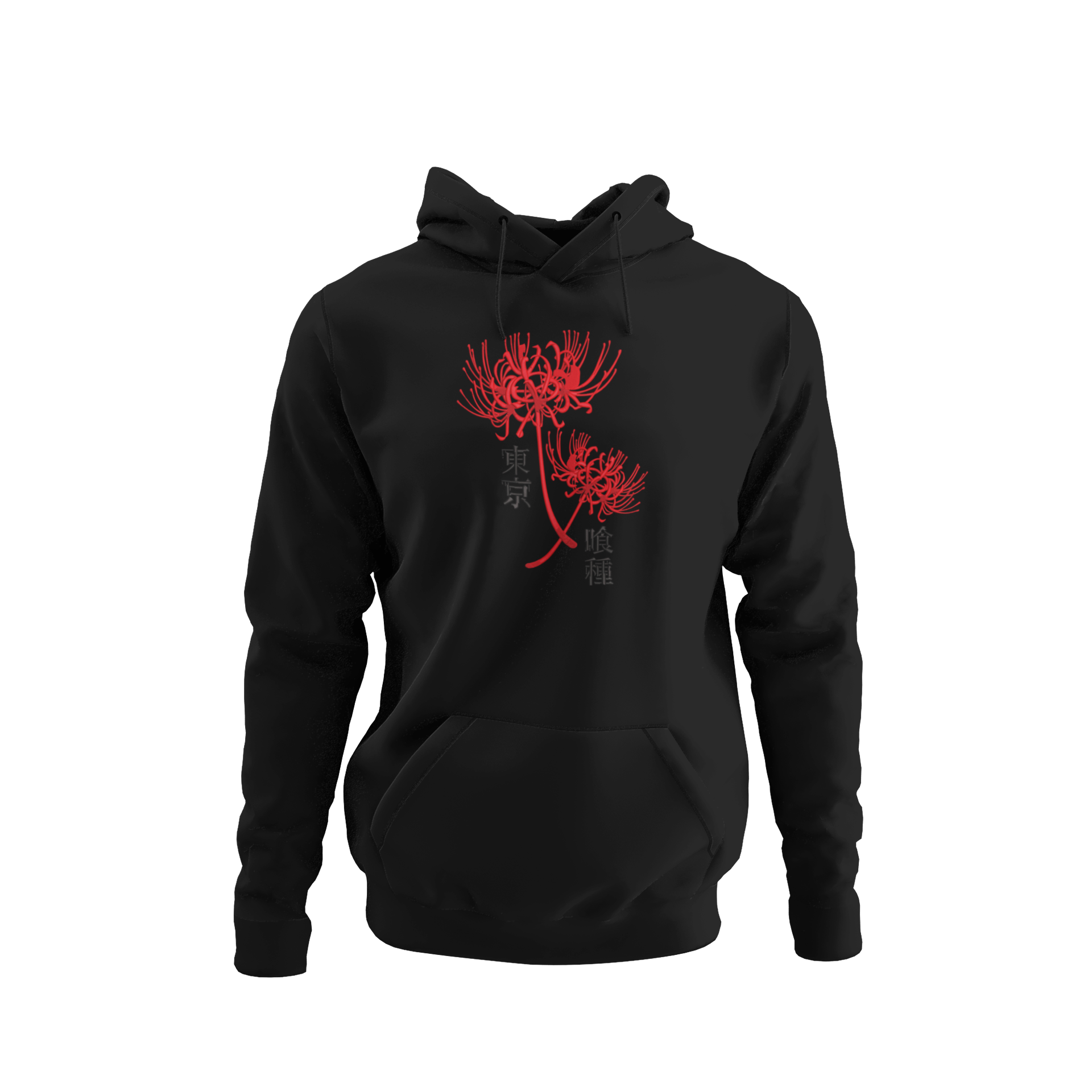 Red Spider Lilies & Writing Hanorac - Tokyo Ghoul