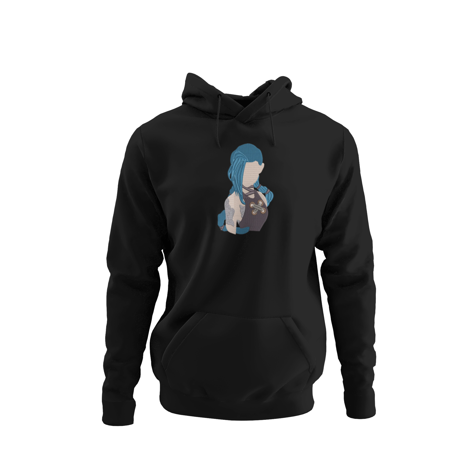 Jinx Minimalistic Hanorac - League of Legends