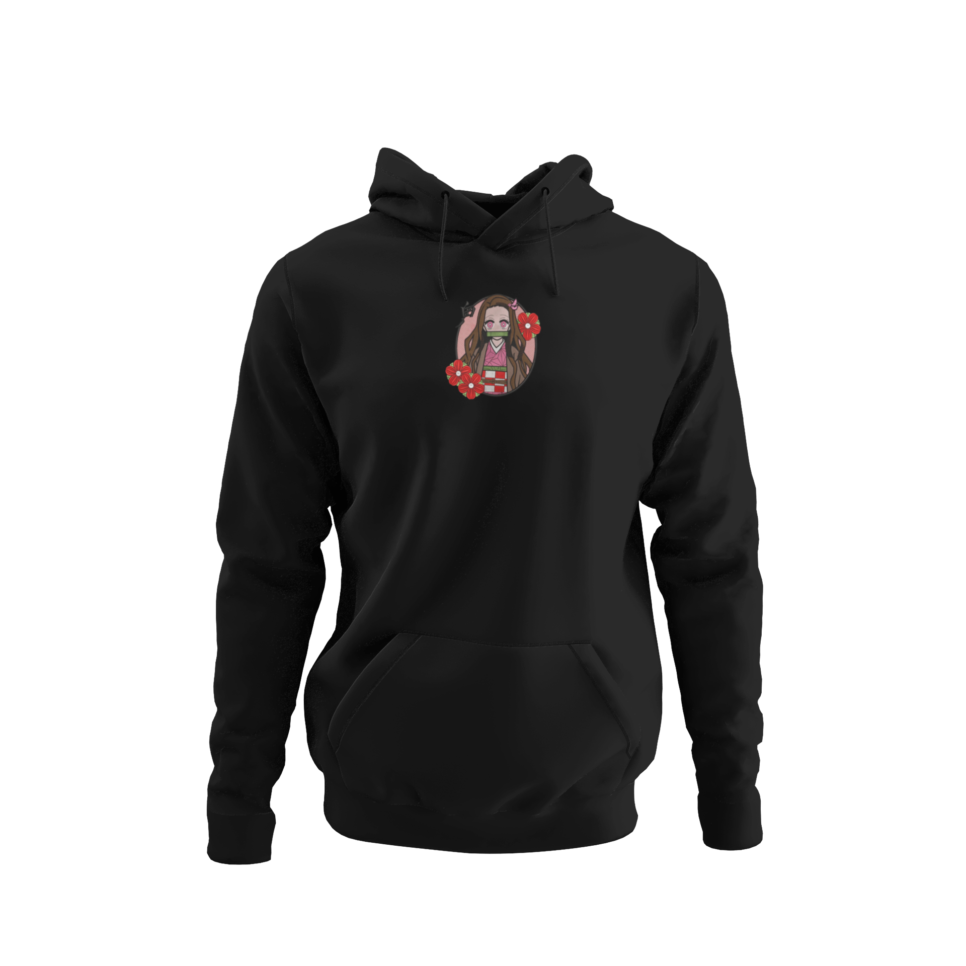 Nezuko Flowers Hanorac - Demon Slayer