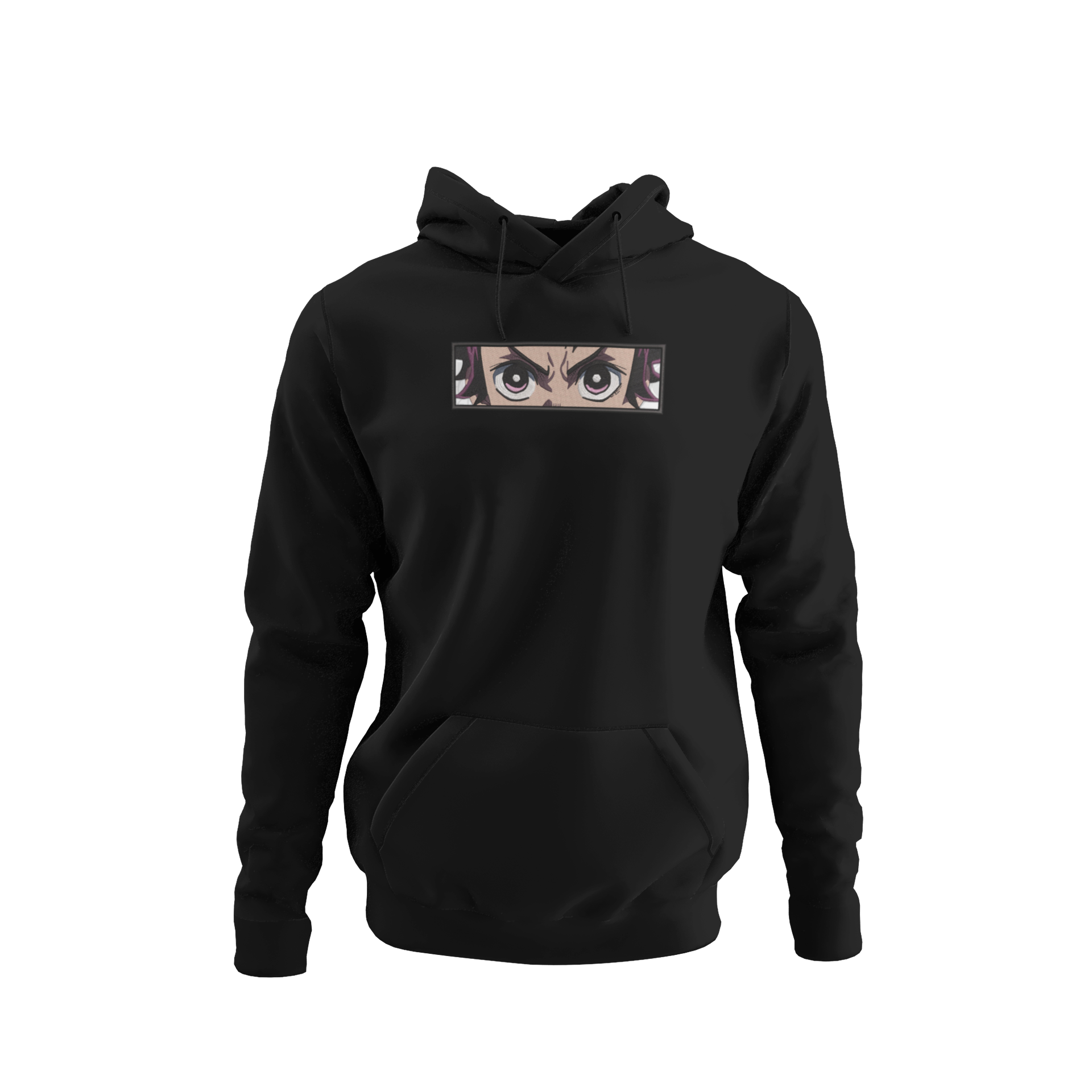 Tanjiro Angry Eyes Hanorac - Demon Slayer
