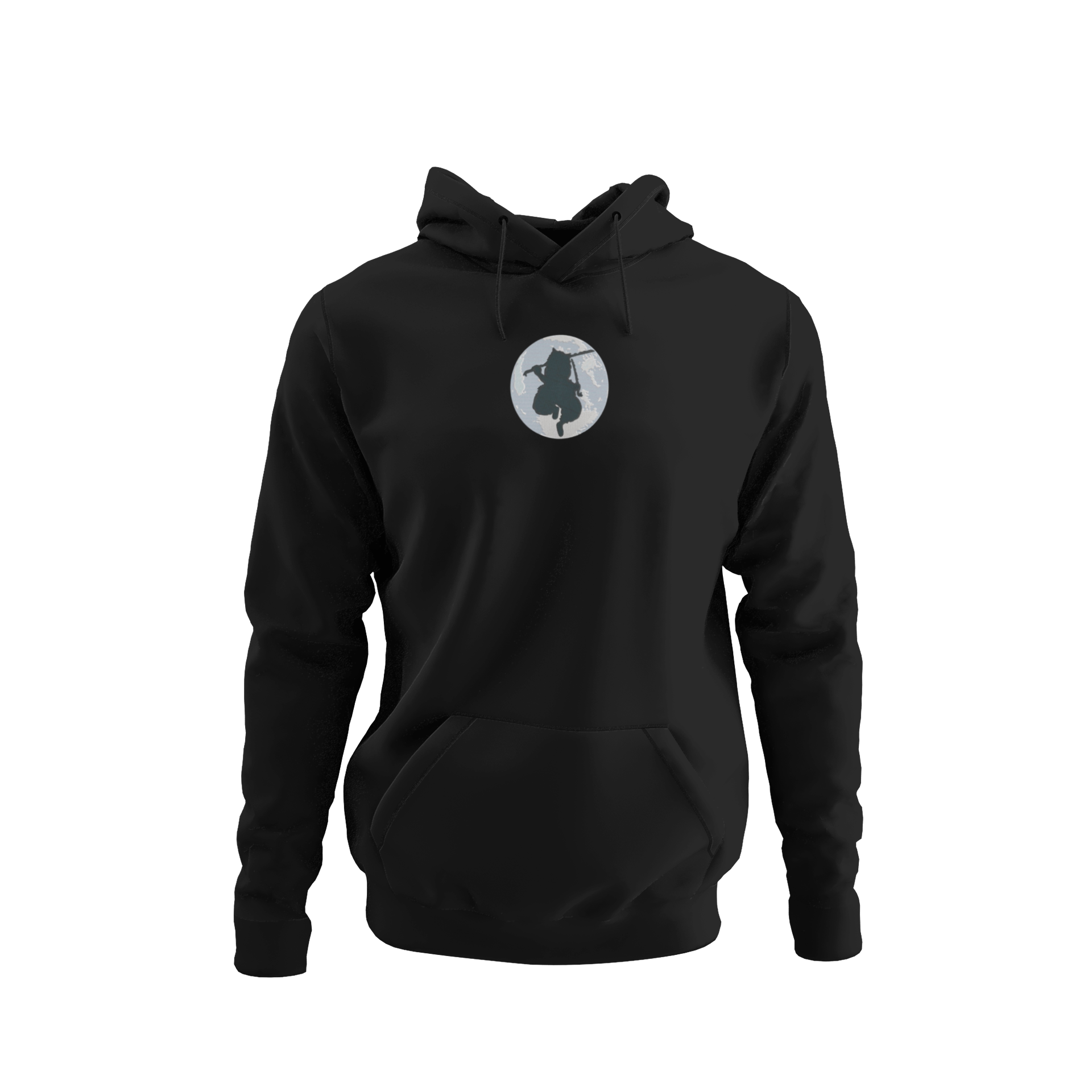 Inosuke Moon Silhouette Hanorac - Demon Slayer