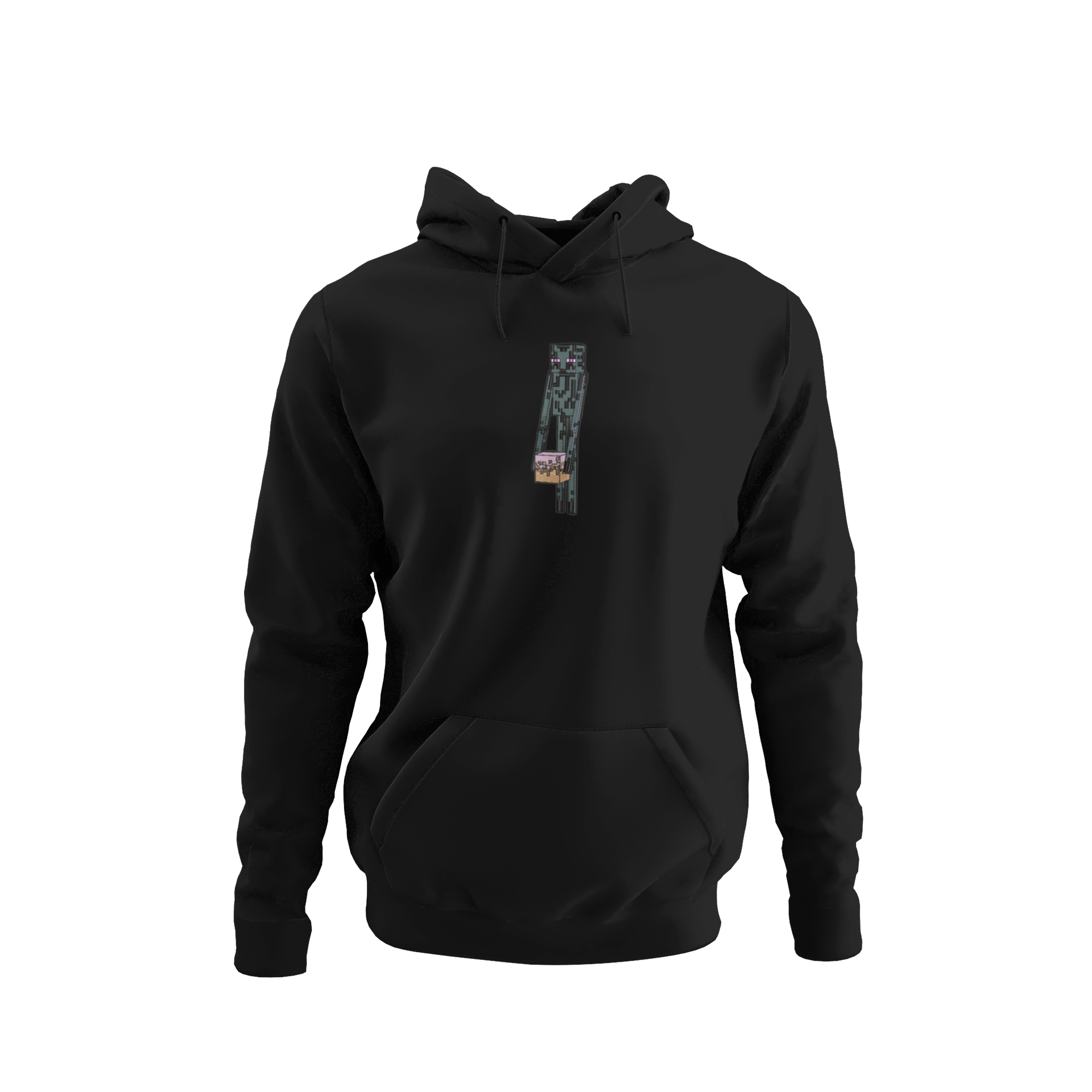 Enderman holding a Block Hanorac - Minecraft