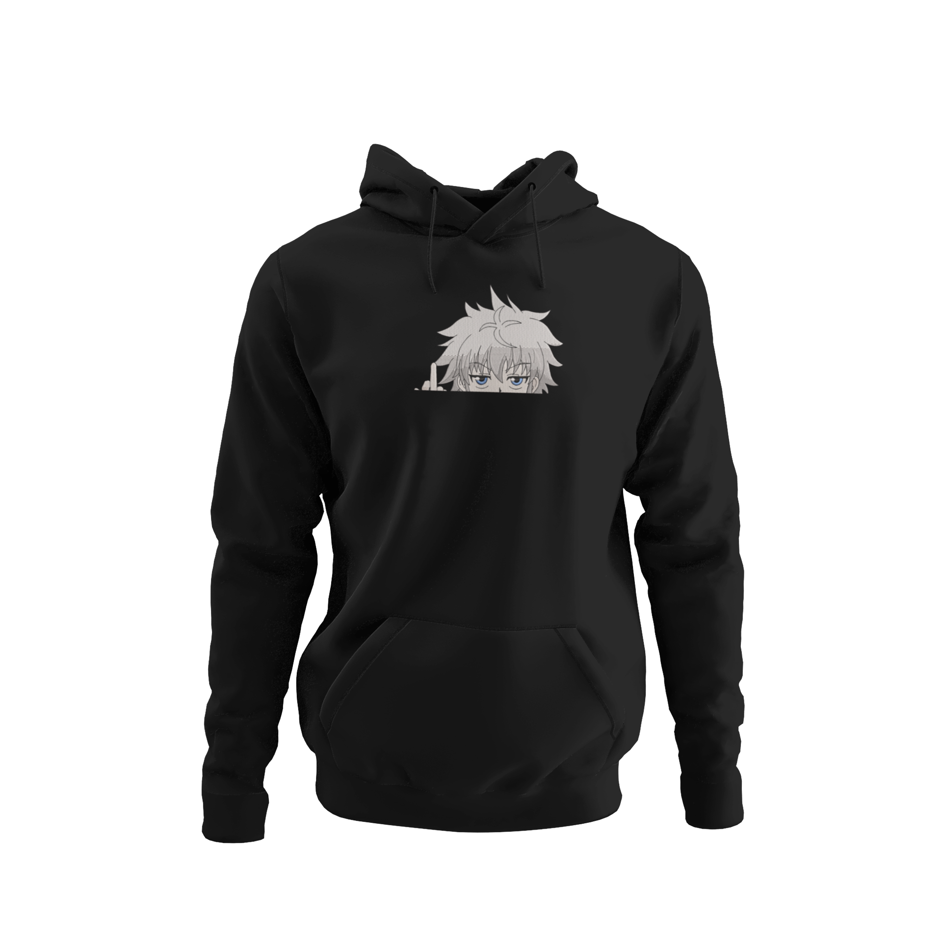 Killua Zoldyck Middle Finger Hanorac - Hunter x Hunter