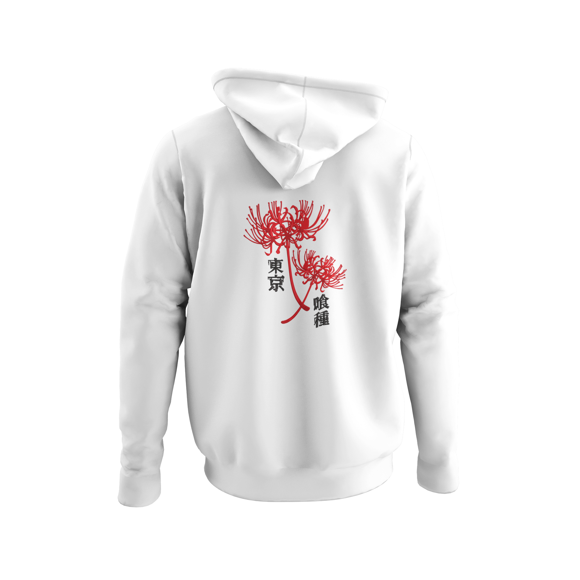 Red Spider Lilies & Writing Hanorac - Tokyo Ghoul