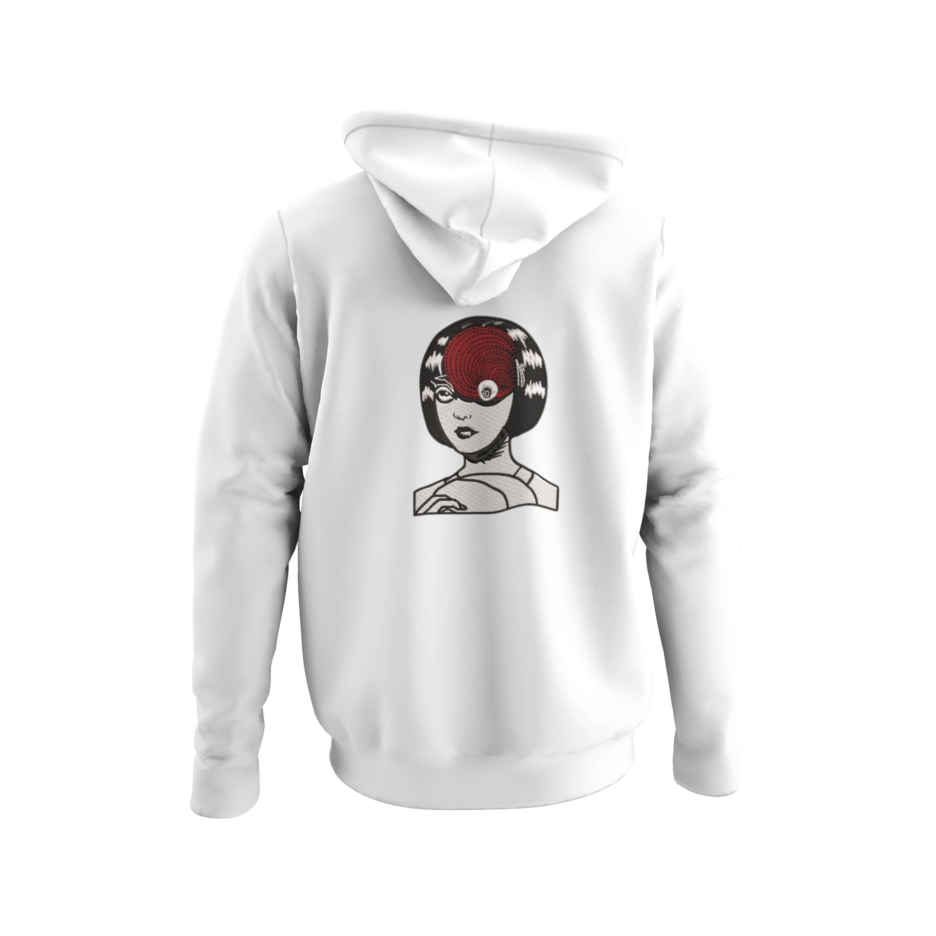 Azami Red Spiral Hanorac - Junji