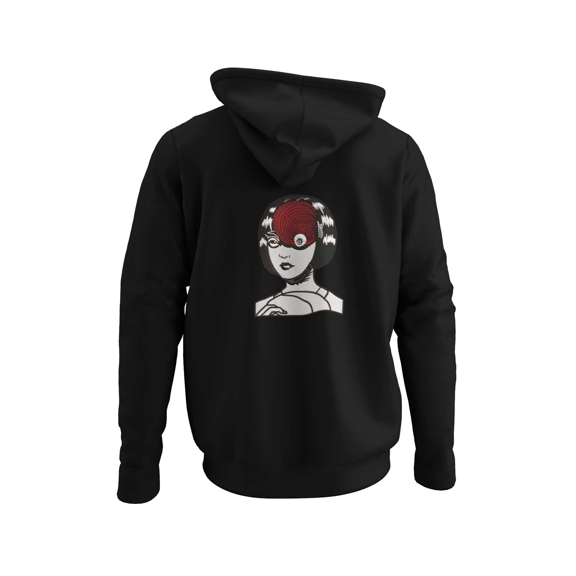 Azami Red Spiral Hanorac - Junji