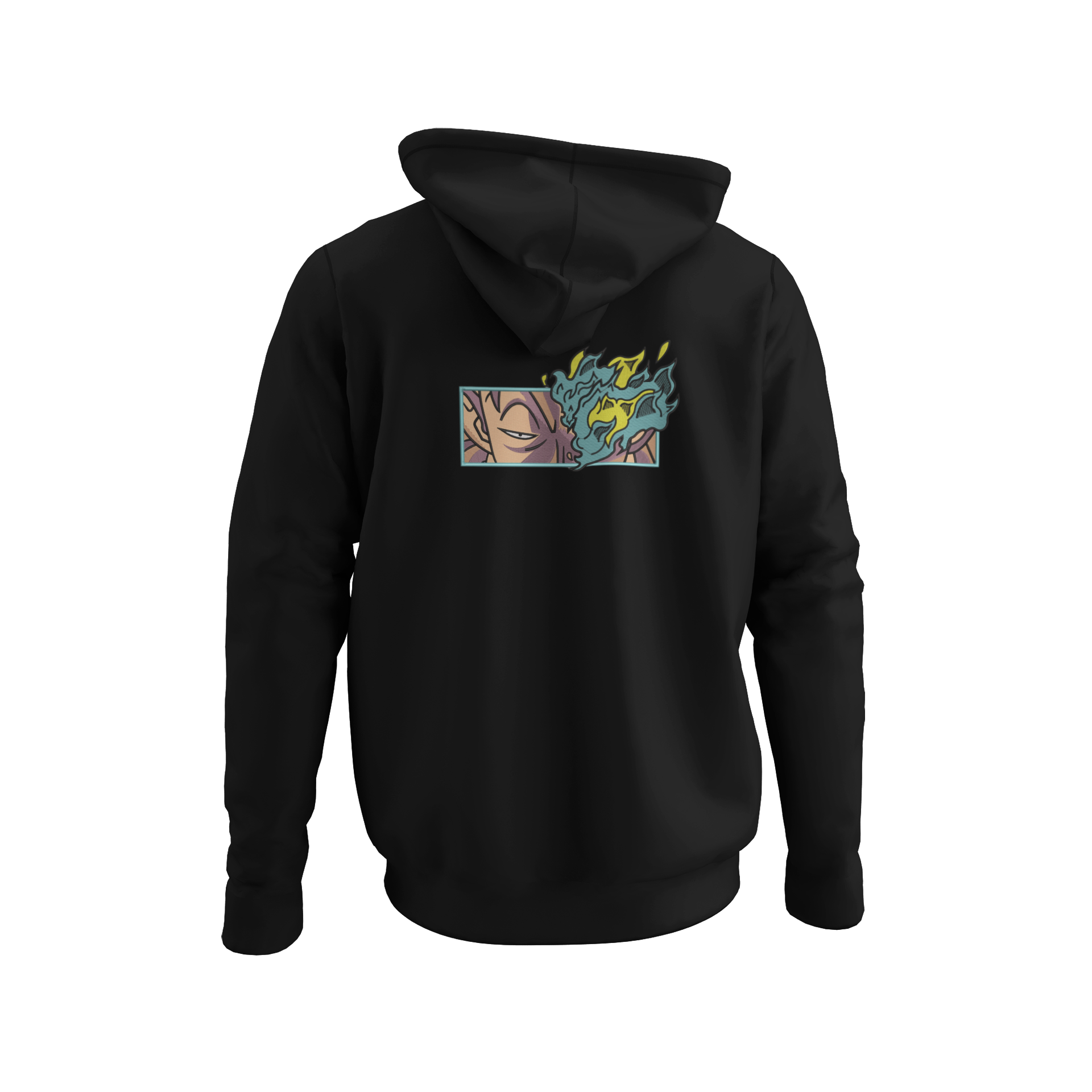 Marco The Phoenix Flame Eyes Hanorac -One Piece