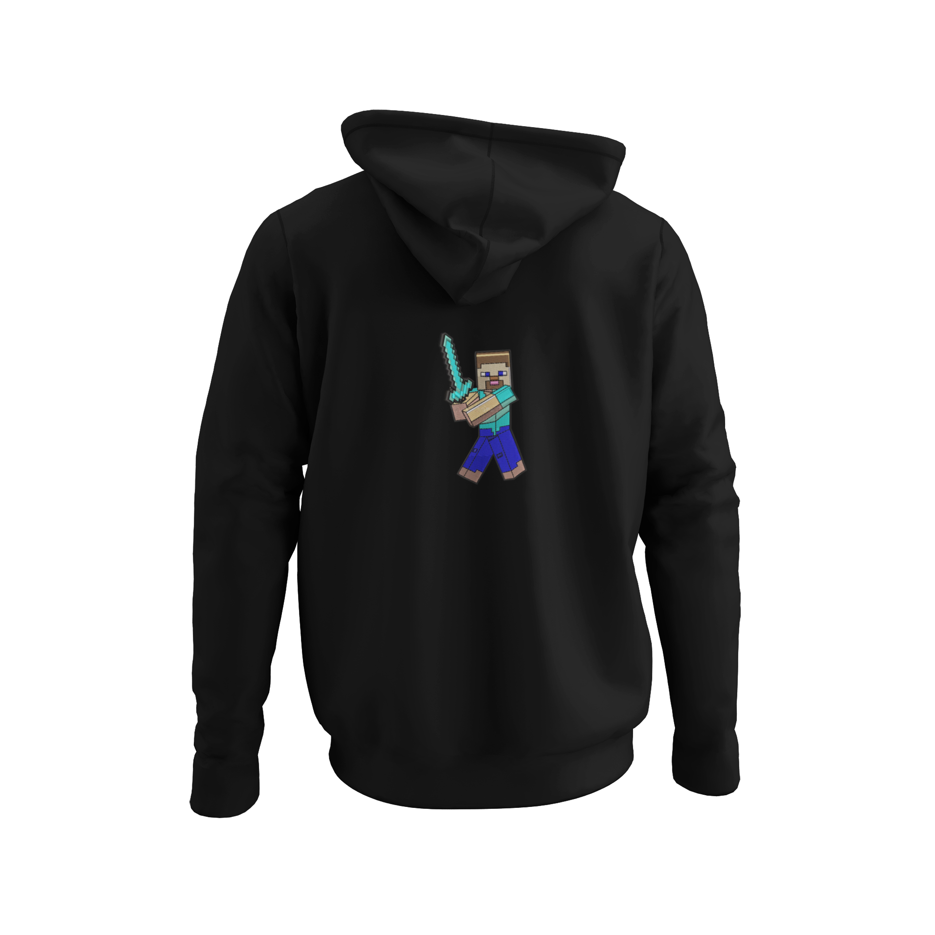 Steve & Diamond Sword Hanorac - Minecraft