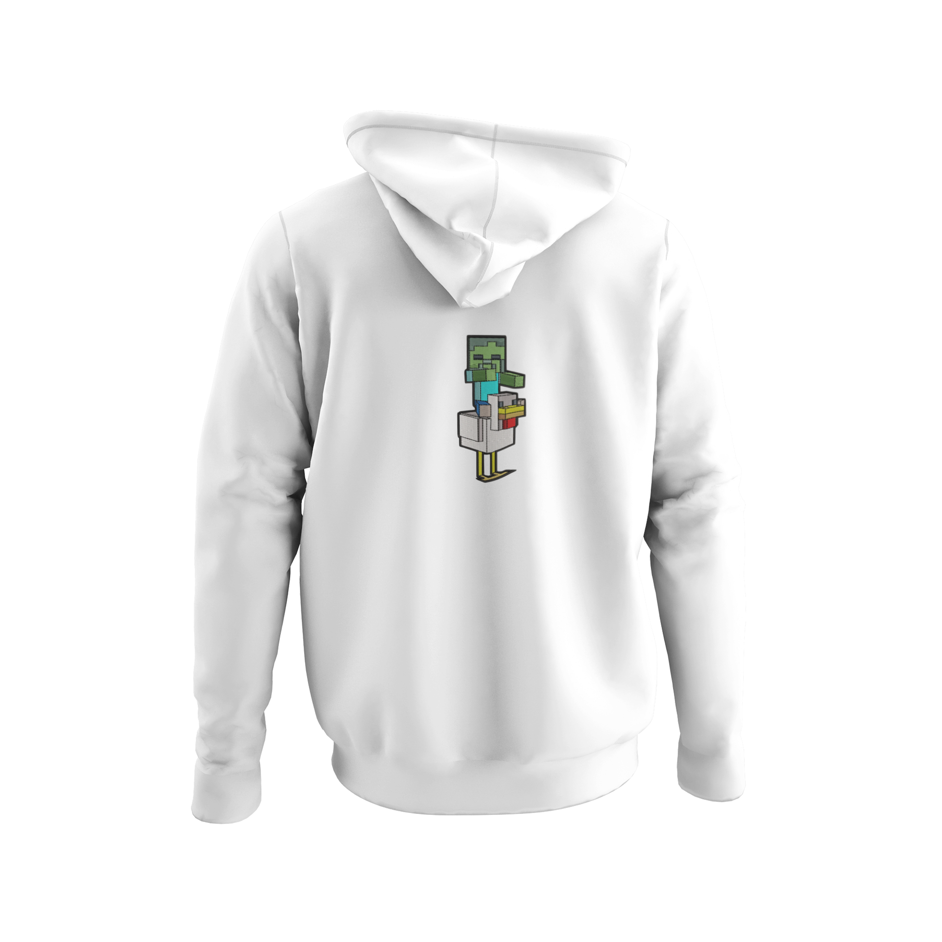 Baby Zombie riding a Chicken Hanorac - Minecraft